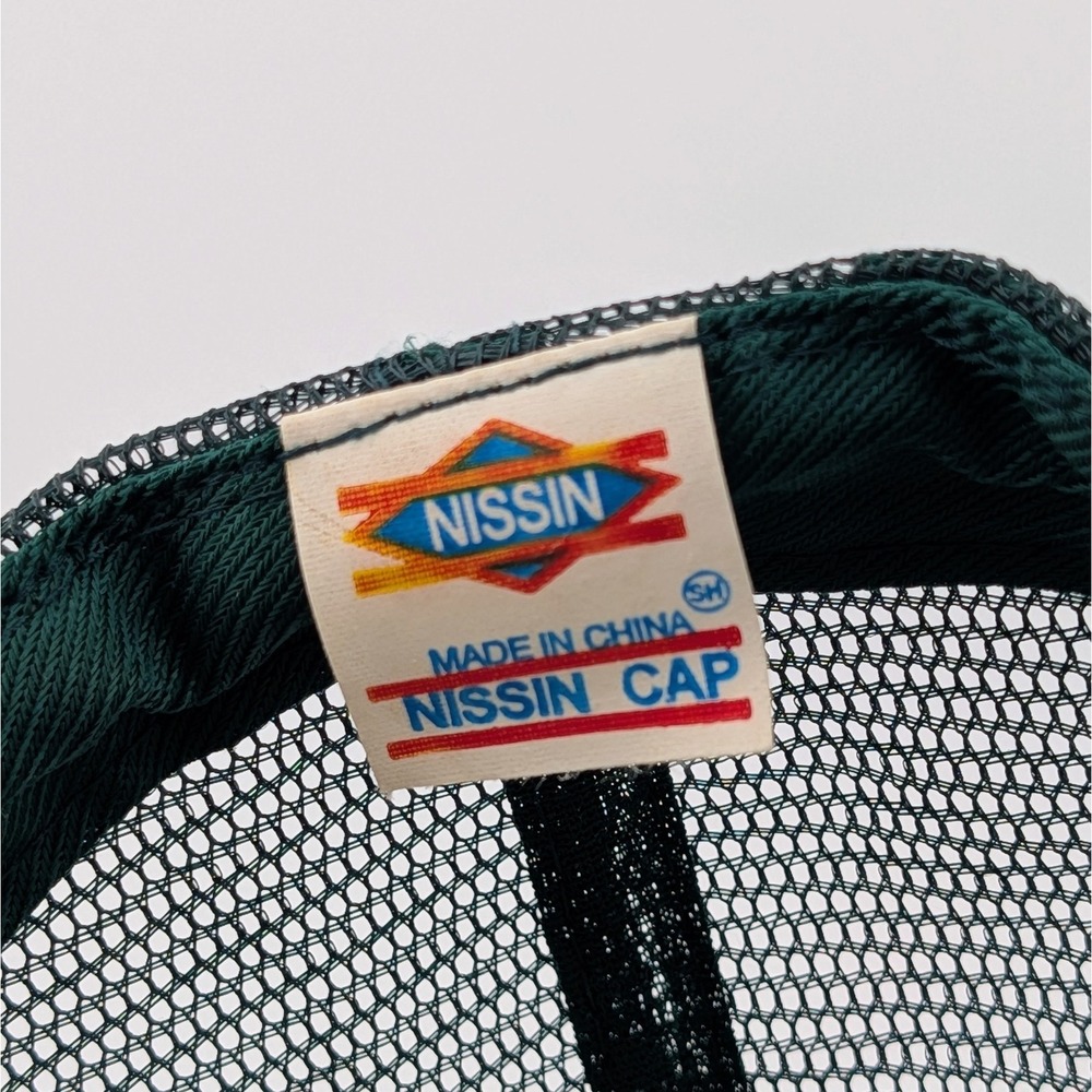 Vintage Maine Flag Coxswain Sailing 90s Foam‎ Trucker Snapback Hat Cap - Picture 10 of 10